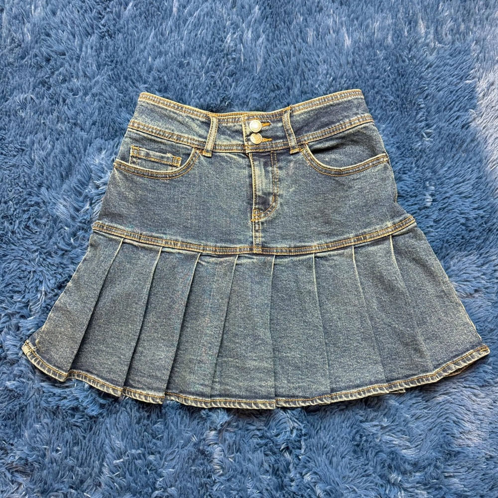 Y2K Denim Mini Skirt